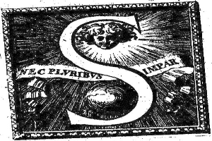 Schwarze und weiße Zeichnung eines Mannes, der nachdenklich in die Sonne schaut, mit einem strahlenden Sonnenaufgang im Hintergrund, eingerahmt von fetter Schrift, die 'Symphonie der Sonne' lautet.