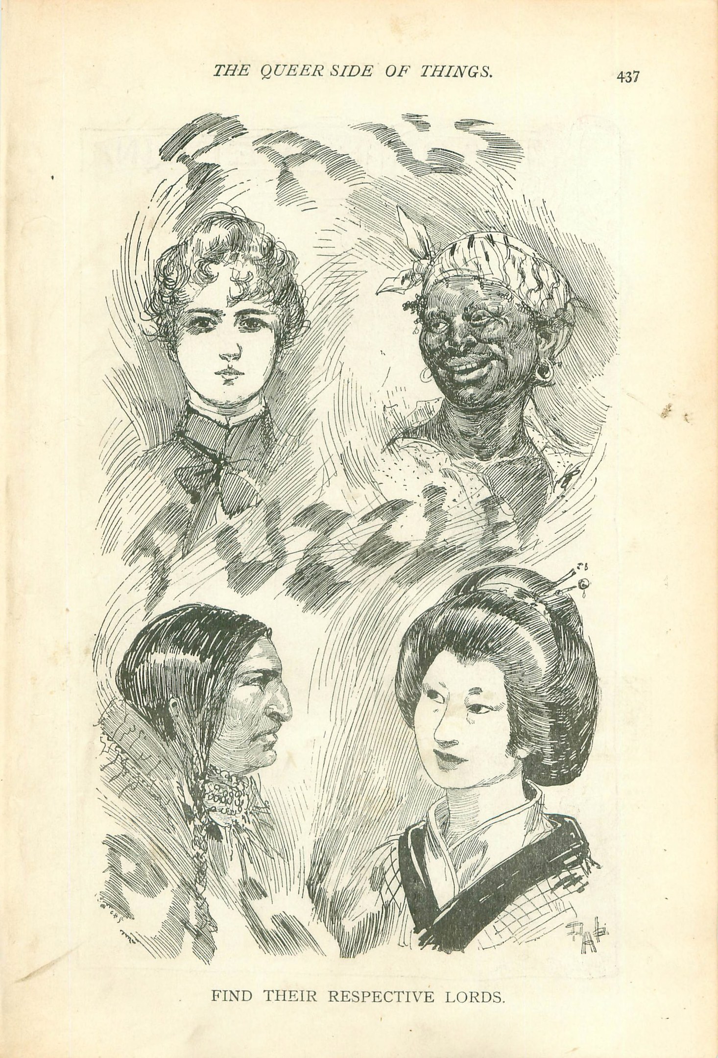 Ein Buch mit dem Titel "Die queer Seite der Dinge" und einem Cover mit vier FrauenGesichtern.