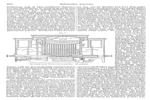 Ein detailliertes Schema einer Automotor aus einem deutschen Patentdokument, beschriftet mit "Deutsches Patent 890,000,000 - Schema des Motors".
