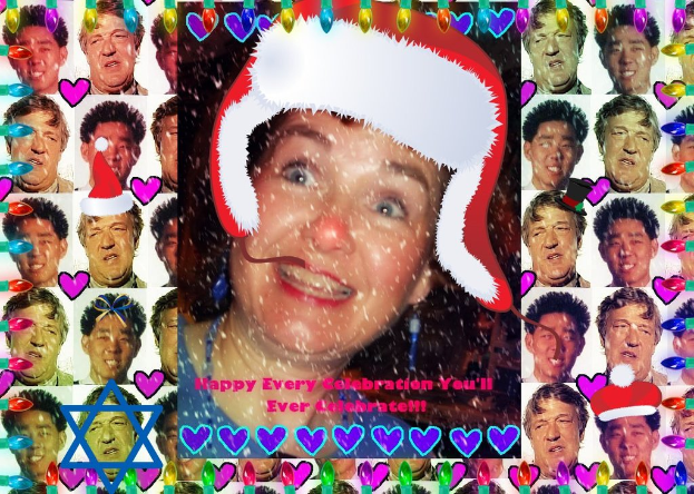 Ein Collage aus verschiedenen Fotos, die eine Person zeigen.